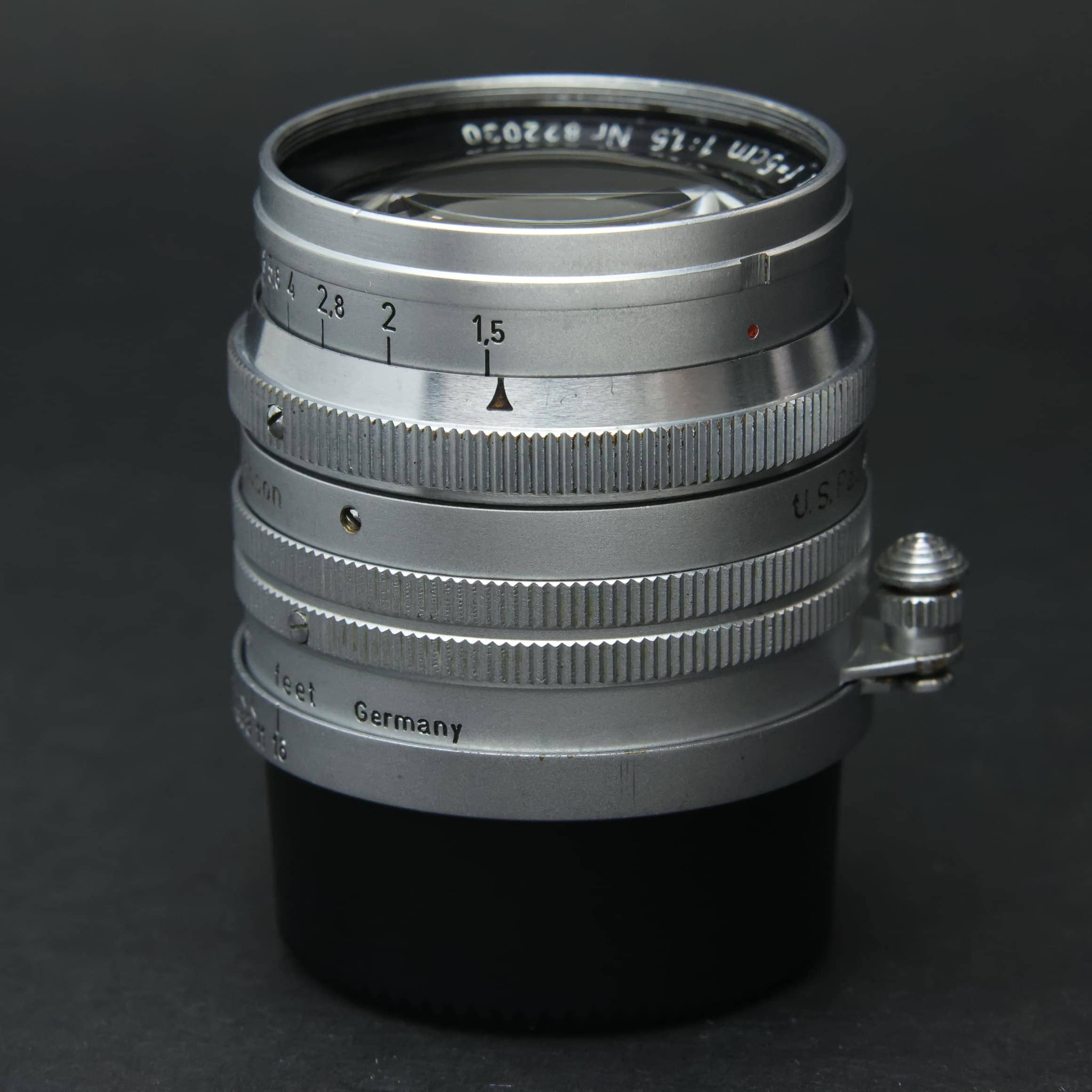 中古)Leica (ライカ) ズマリット L50mm F1.5 テーラー・ホブソン刻印入