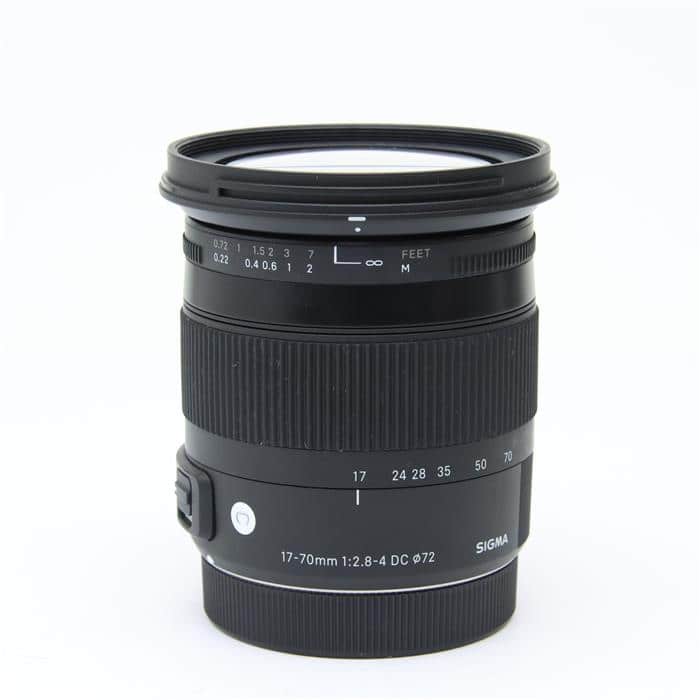 SIGMA - SIGMA 17-70mm キャノン 保護フィルター付き SIGMA 17-70mm キャノン 保護フィルター付き