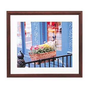 FUJICOLOR (フジカラー) 木製額縁 YM-3　半切 ブラウン メイン