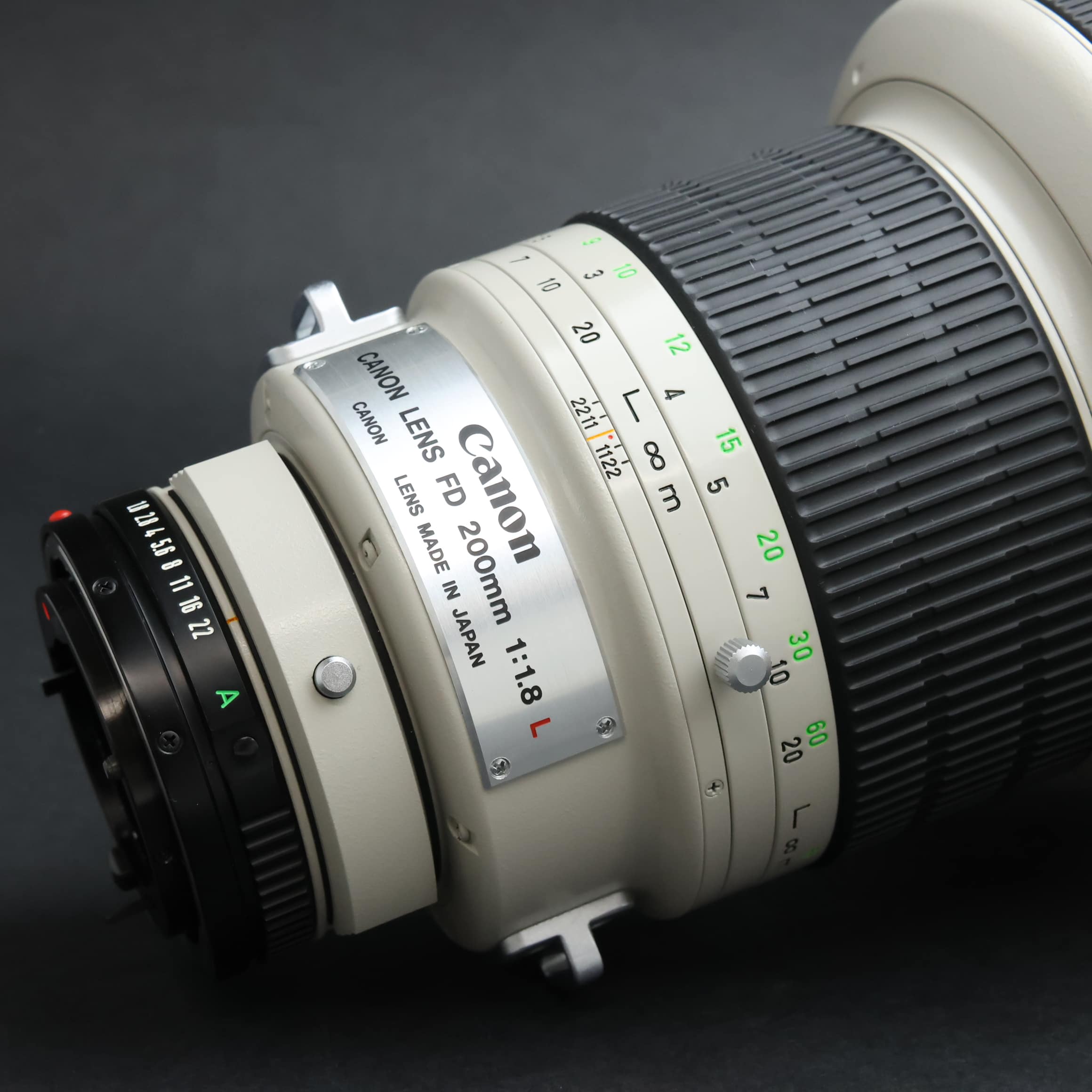 中古)Canon (キヤノン) New FD200mm F1.8L（商品ID：3717018881107