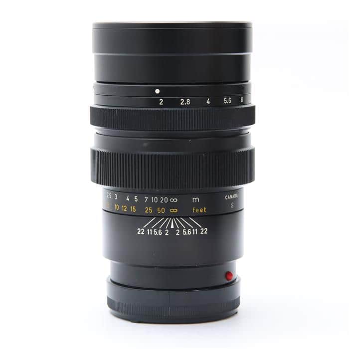 ズミクロン M90mm F2 E48 フード組込