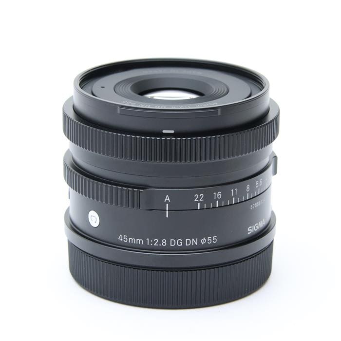 【Lマウント】sigma 45mm F2.8 contemporary シルバー Sigma 45mm f/2.8 DG Contemporary Lens (L-Mount, Silver) 36S969