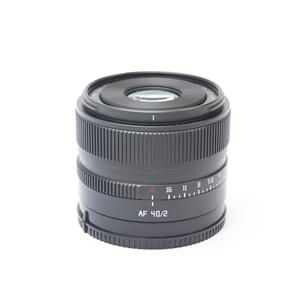 新品)銘匠光学 (めいしょうこうがく) TTArtisan AF 40mm F2（ソニーE用