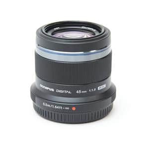 新品)OLYMPUS (オリンパス) M.ZUIKO DIGITAL 45mm F1.8 ブラック