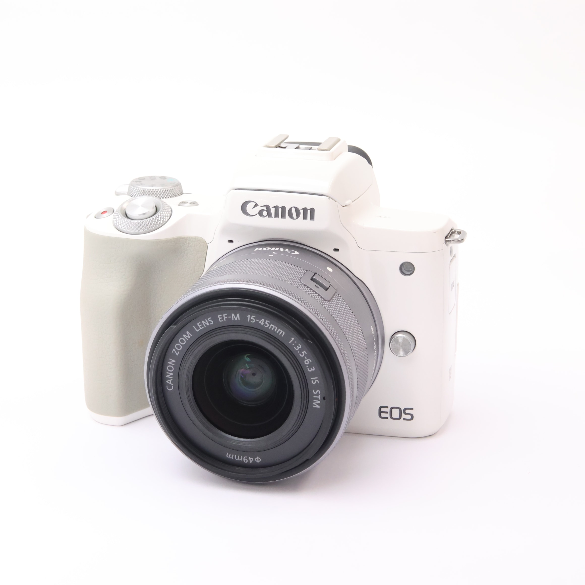 中古)Canon (キヤノン) EOS Kiss M EF-M15-45 IS STM レンズキット