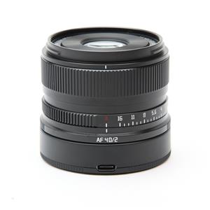 新品)銘匠光学 (めいしょうこうがく) TTArtisan AF 40mm F2（ライカSL
