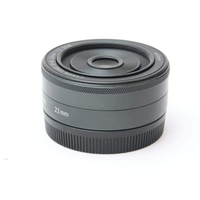 中古)Canon (キヤノン) EF-M22mm F2 STM ブラック（商品ID