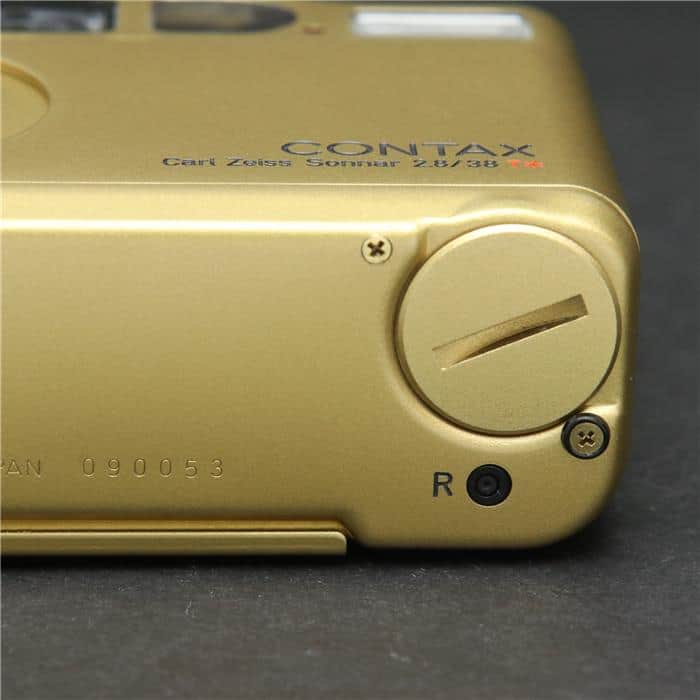 【美品/動作確認済】CONTAX T2 チタンゴールド Carl Zeiss 中古)CONTAX (コンタックス) T2 チタンゴールド（商品ID