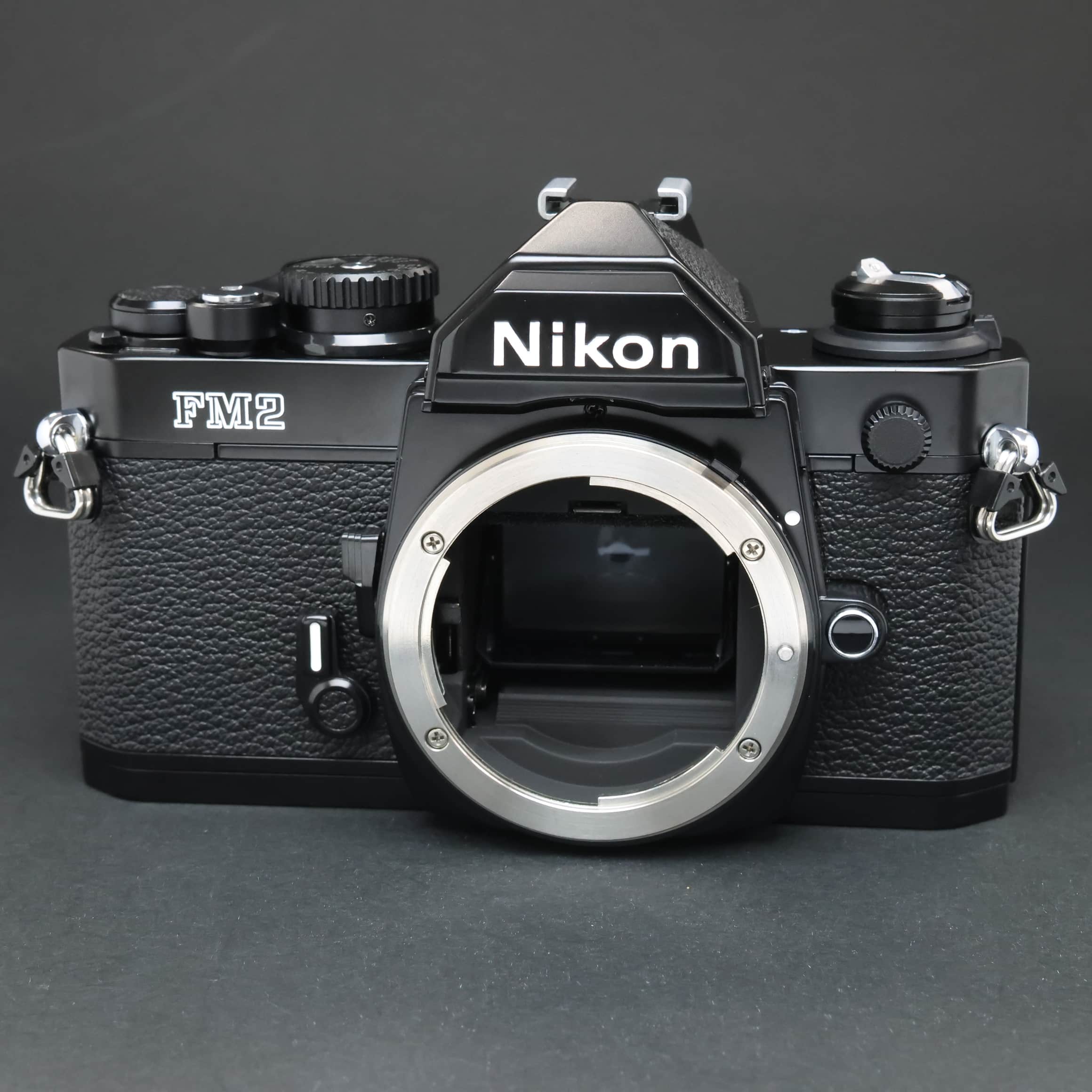 超美品 ニコン NEW FM2 ブラック フィルム　モルト新品交換済 M250 中古)Nikon (ニコン) New FM2 ブラック（商品ID：3717019090119）詳細