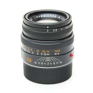 Leica (ライカ) ズミクロン M50mm F2.0 レンズフード組込 (6bit