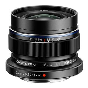 OM SYSTEM（オーエムシステム） M.ZUIKO DIGITAL ED 12mm F2.0  ブラック メイン