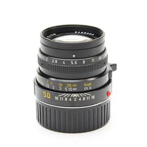 【美品！】ライカ ズミクロン 50mmF2 M E39 3rd 第3世代 ライカ ズミクロン M 50mm F2 E39 第3世代 フード付 極上美品 - 日進堂