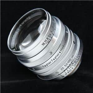 中古)Leica (ライカ) ズマリット L50mm F1.5 テーラー・ホブソン刻印入