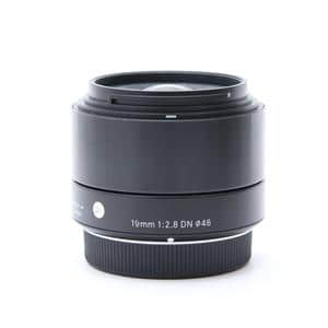 【中古】SIGMA19mm マイクロフォーサーズ用 Amazon.co.jp: シグマ 19mm F2.8 EX DN MFT マイクロフォー