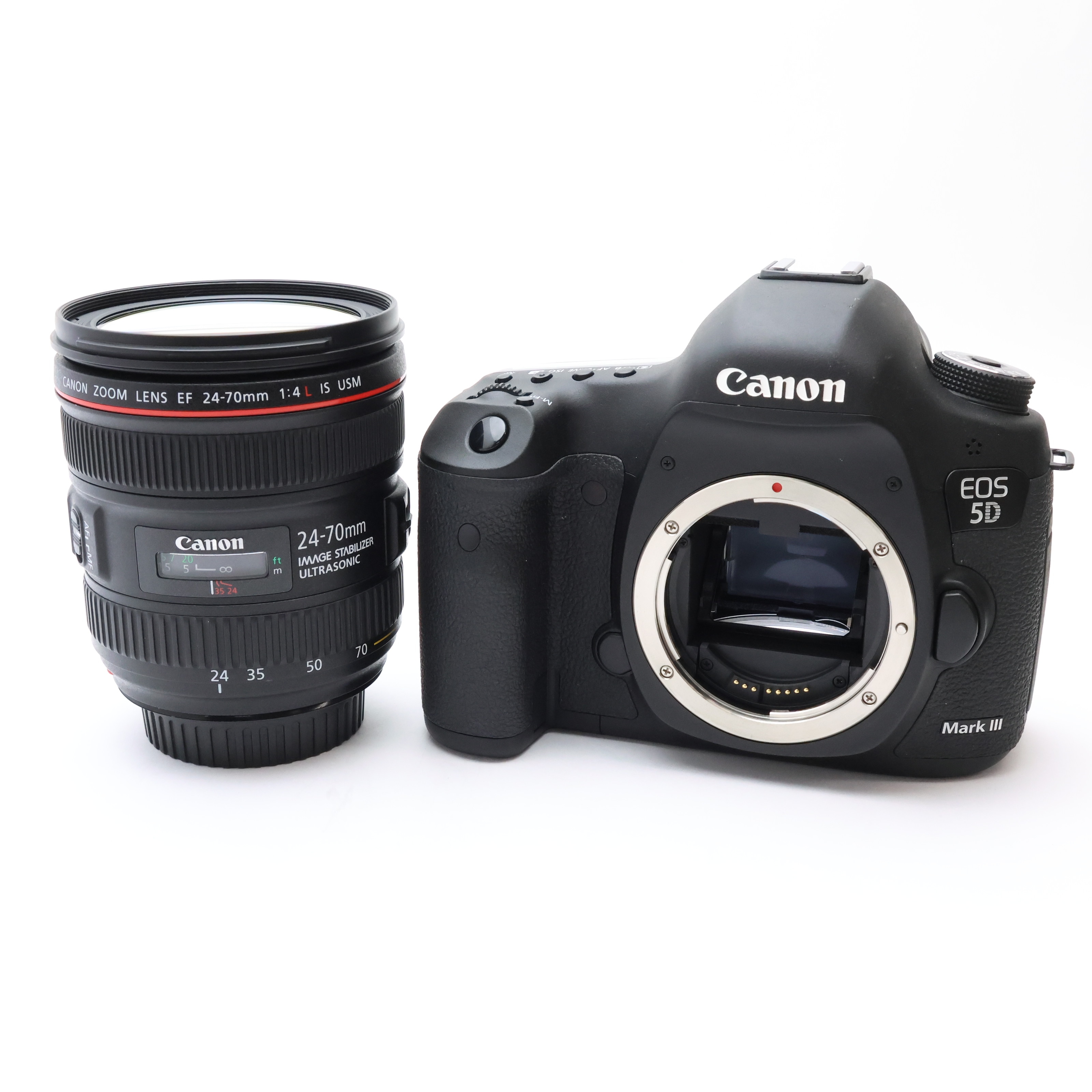 中古)Canon (キヤノン) EOS 5D Mark III EF24-70L IS U レンズキット