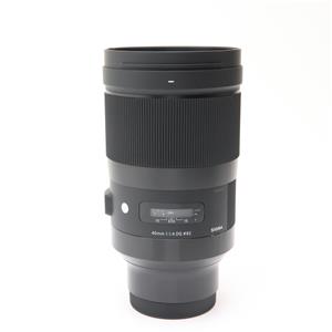 SIGMA (シグマ) Art 40mm F1.4 DG HSM (ソニーE用/フルサイズ対応)」の