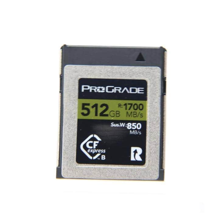GOLD CFexpressカード TypeB 512GB R:1700MB/s SusW:850MB/s