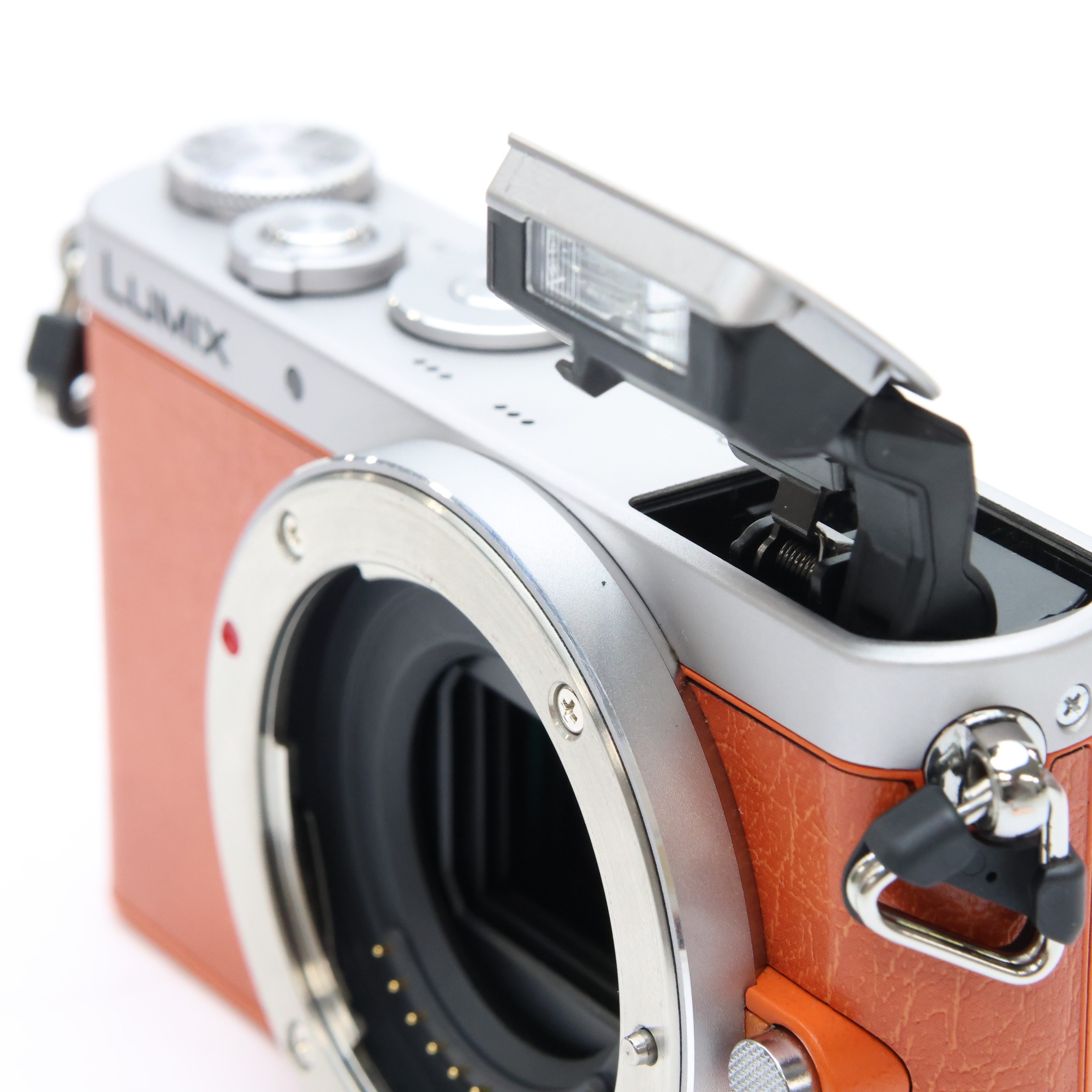 中古)Panasonic (パナソニック) LUMIX GM1 ボディ DMC-GM1 オレンジ