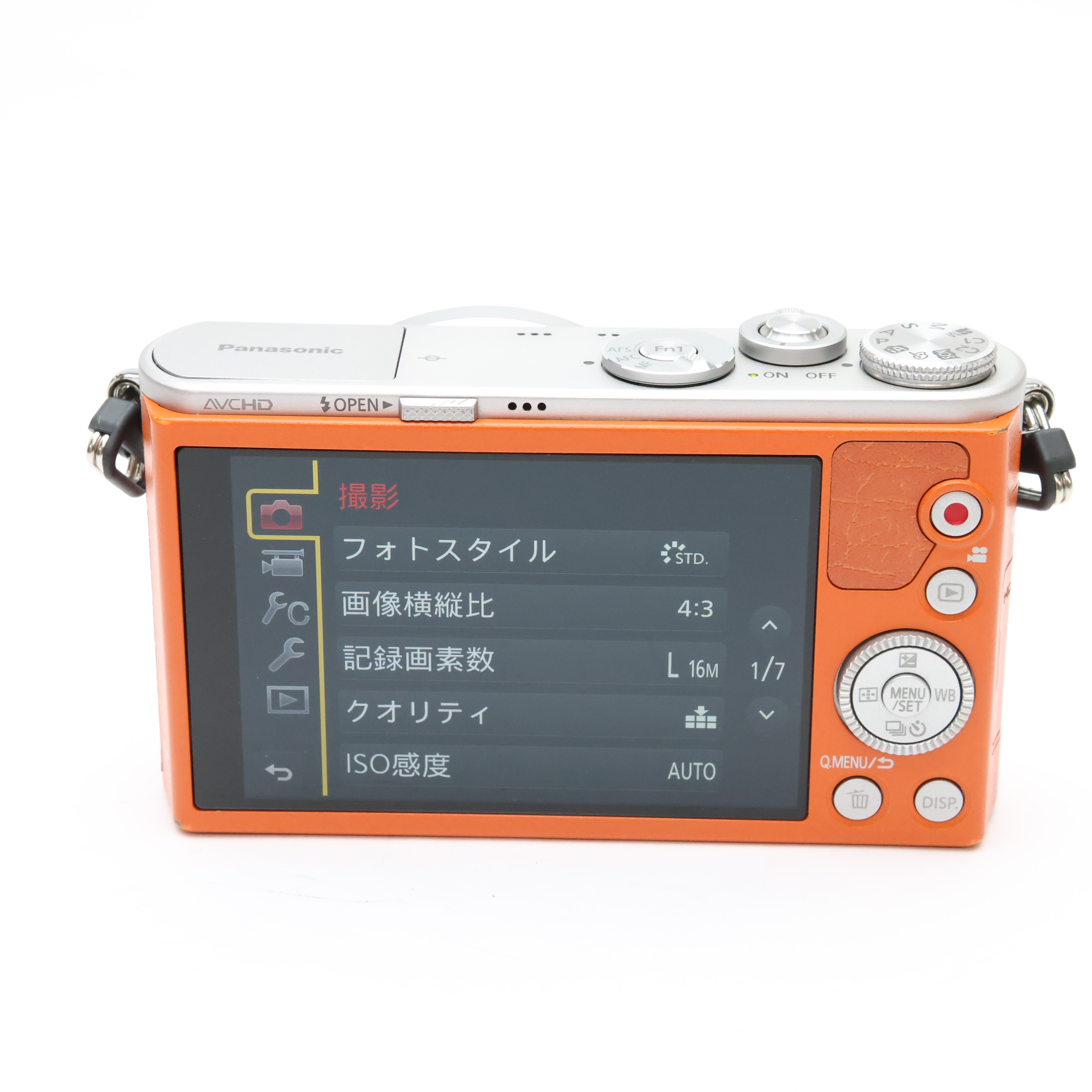 中古)Panasonic (パナソニック) LUMIX GM1 ボディ DMC-GM1 オレンジ