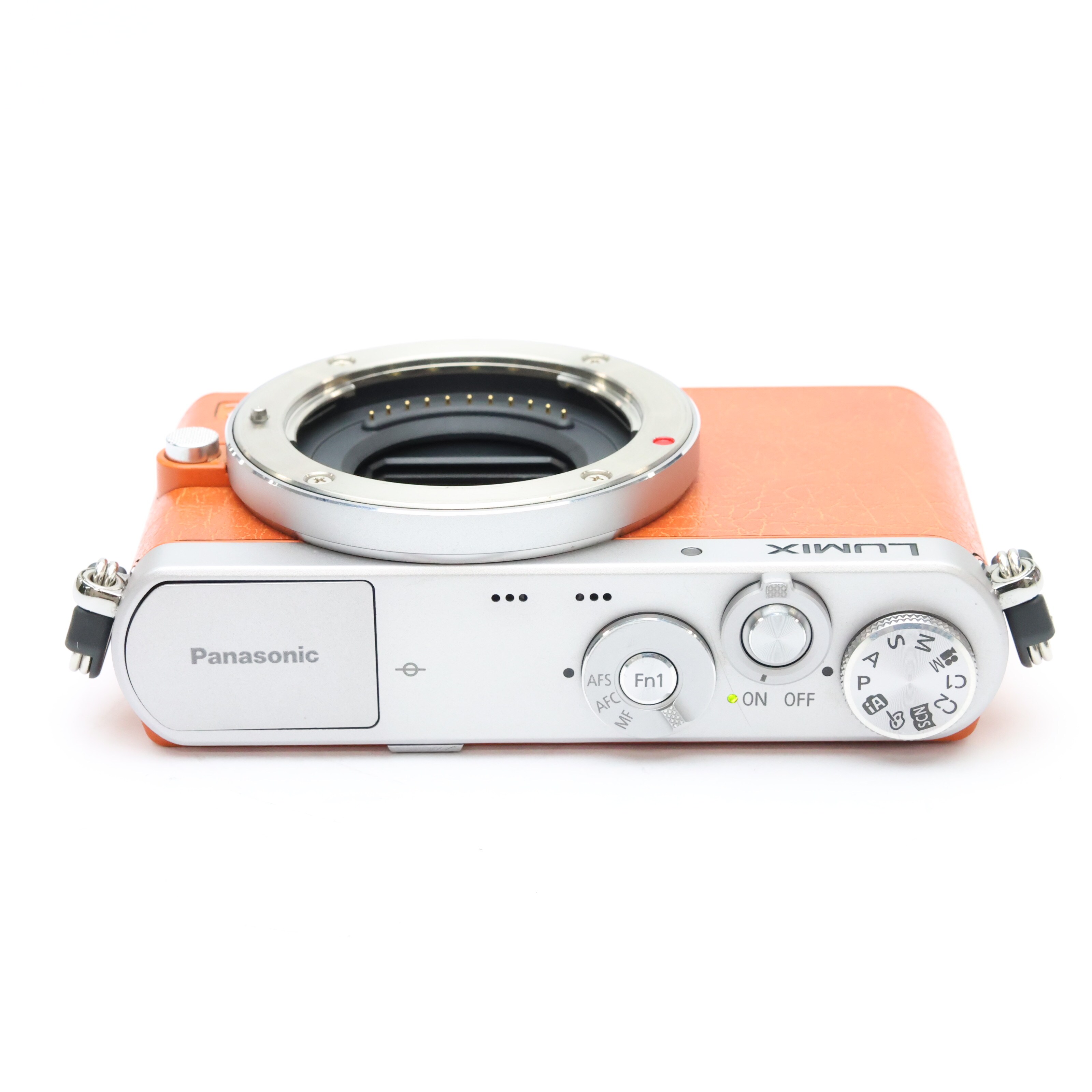 中古)Panasonic (パナソニック) LUMIX GM1 ボディ DMC-GM1 オレンジ