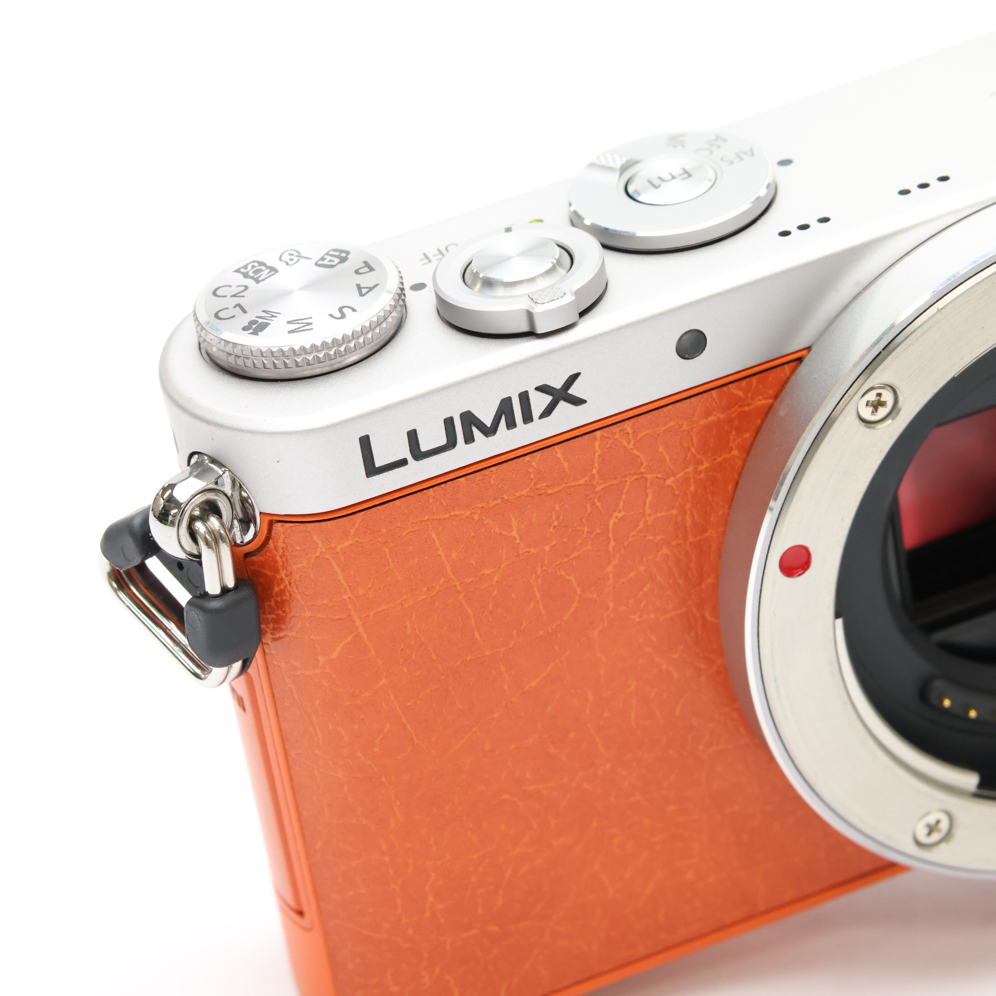 中古)Panasonic (パナソニック) LUMIX GM1 ボディ DMC-GM1 オレンジ