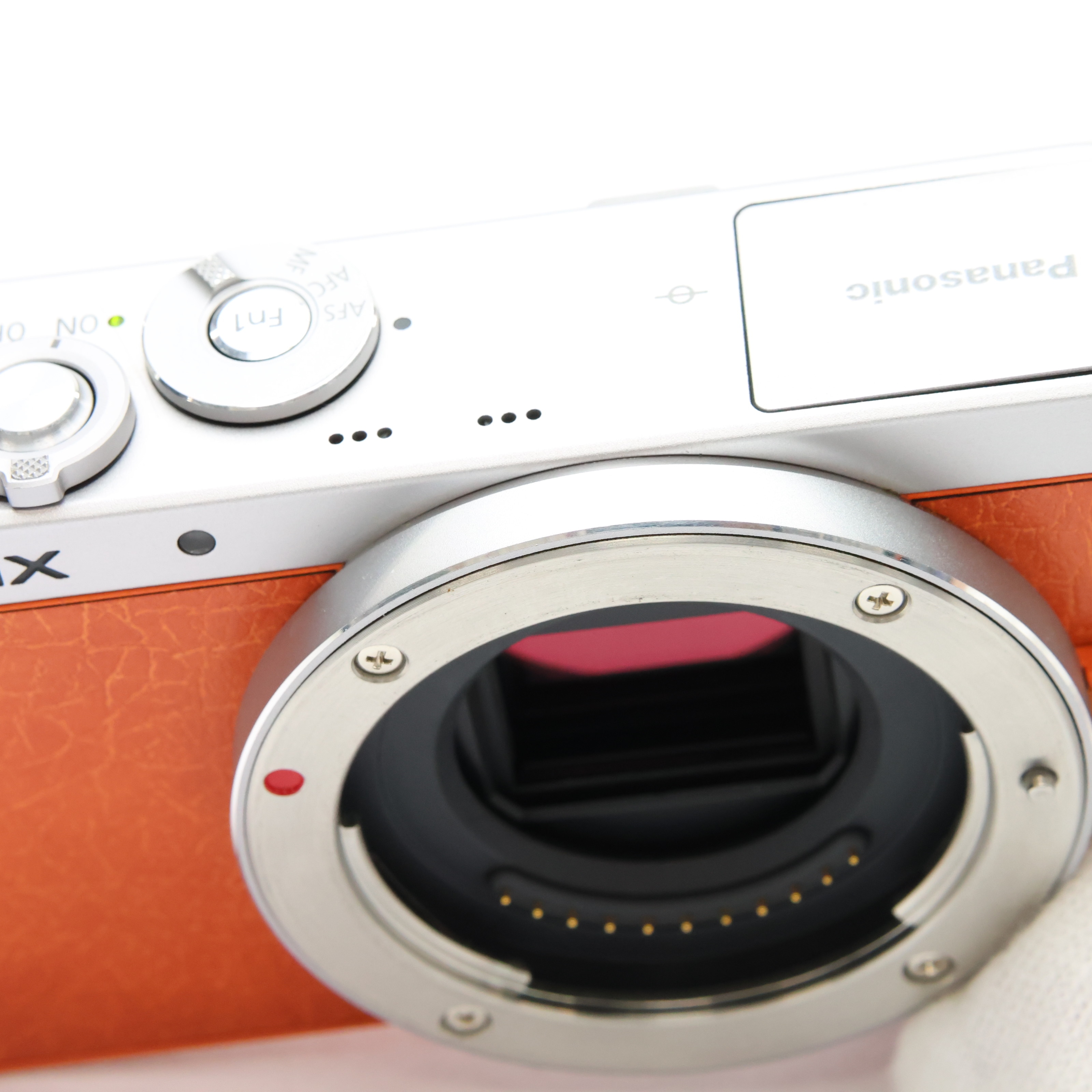 中古)Panasonic (パナソニック) LUMIX GM1 ボディ DMC-GM1 オレンジ