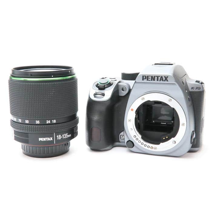 最安 中古)PENTAX (ペンタックス) レンズキット 18-135WR K-70 デジタルカメラ