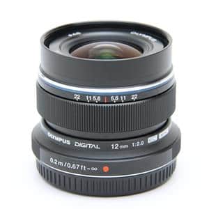 新品)OLYMPUS (オリンパス) M.ZUIKO DIGITAL ED 12mm F2.0 ブラック