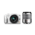 Panasonic (パナソニック) LUMIX GF5 ダブルズームキット DMC-GF5WA-W シェルホワイト