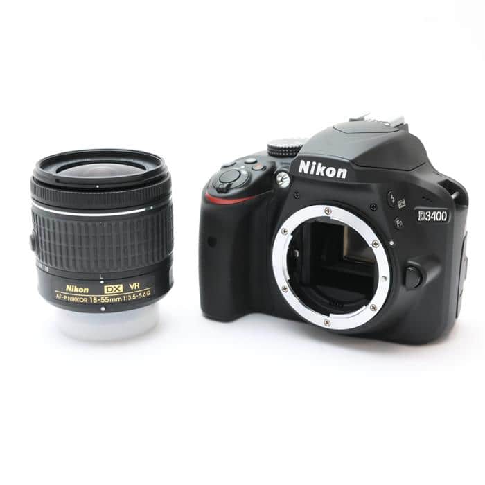中古)Nikon (ニコン) D3400 18-55VR レンズキット ブラック