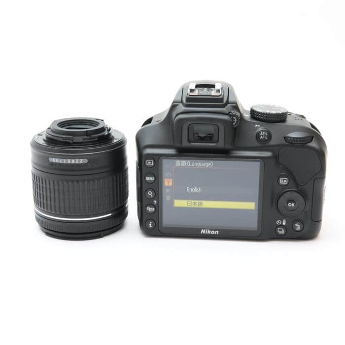 中古)Nikon (ニコン) D3400 18-55VR レンズキット ブラック