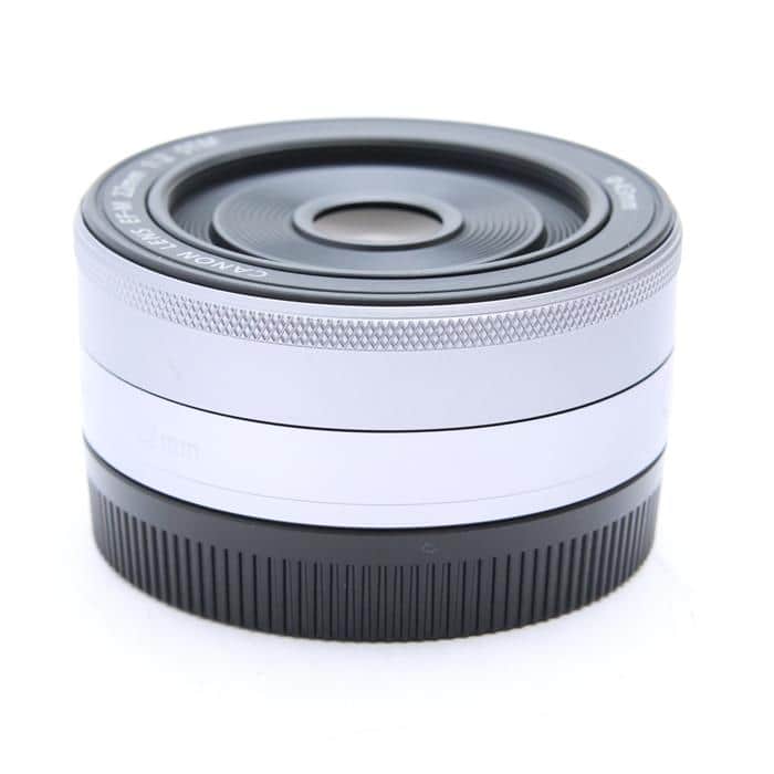 中古)Canon (キヤノン) EF-M22mm F2 STM シルバー（商品ID 