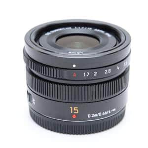 新品)Panasonic (パナソニック) LEICA DG SUMMILUX 15mm F1.7 ASPH. H