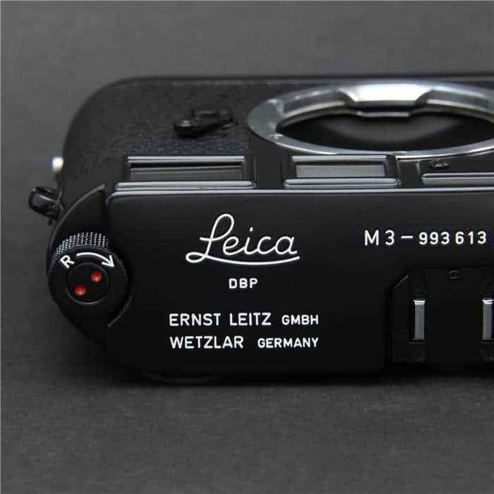 中古)Leica (ライカ) M3(後塗りブラック)（商品ID：3717013811130