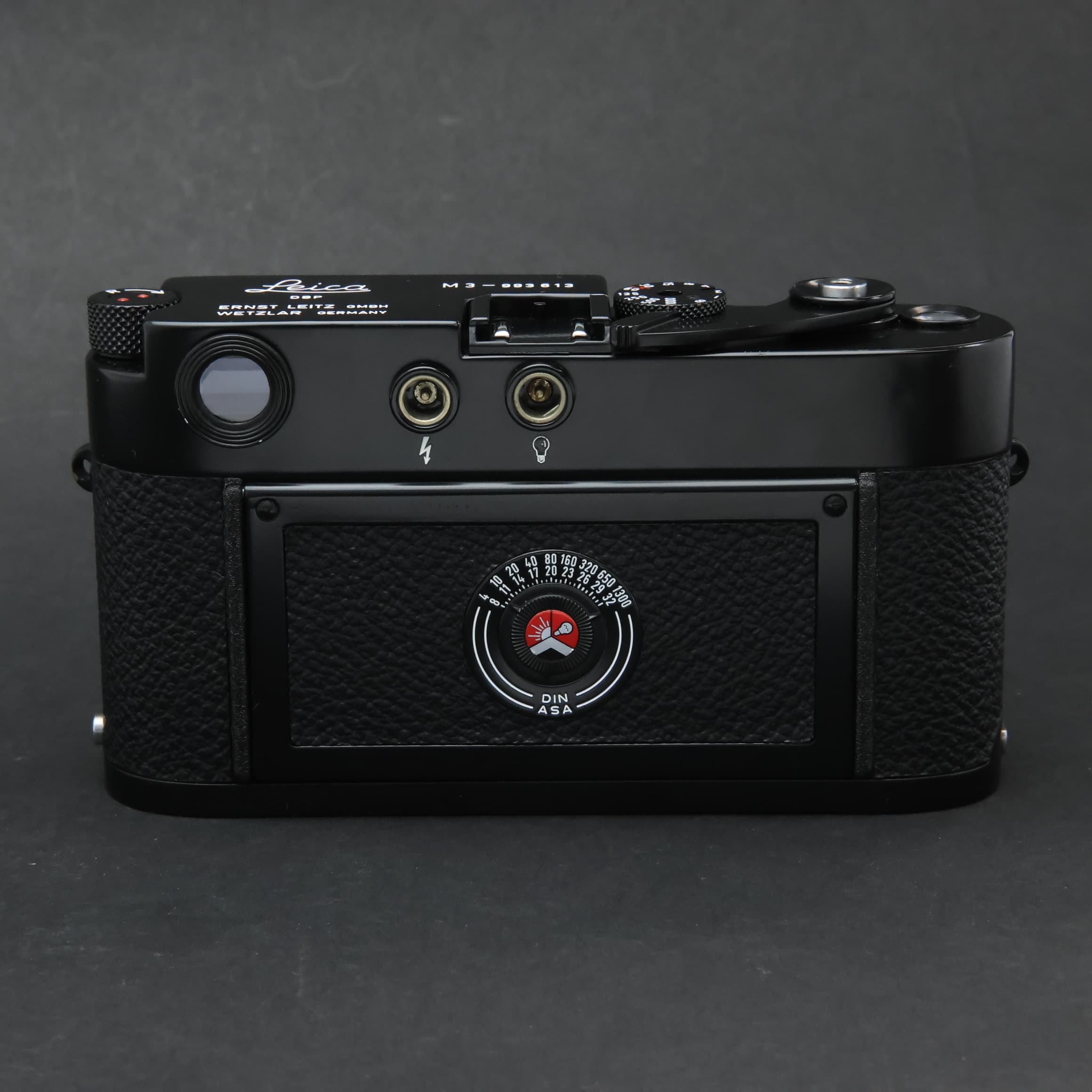 【状態良好】Leica IIIc 1946-47 後塗りブラック 後塗りK仕様カラー!】バルナックライカ Ⅲc 3c 段付き ◇フル