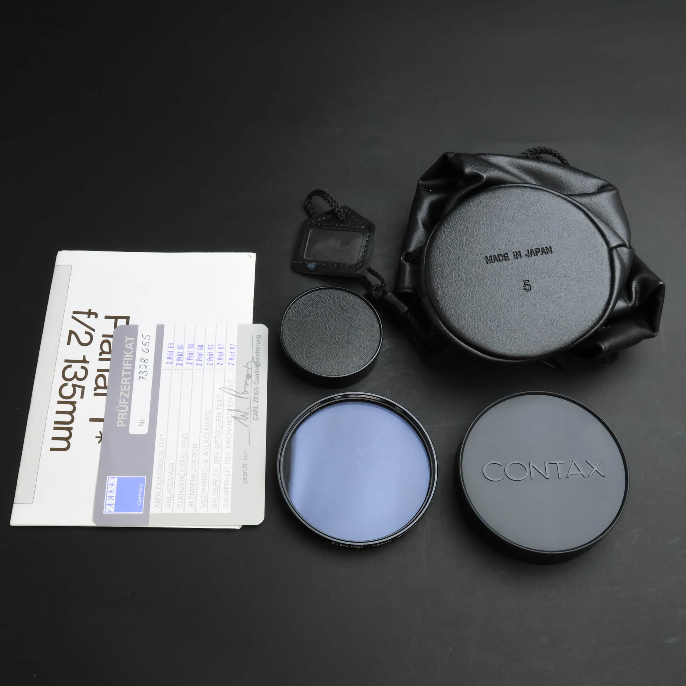 中古)CONTAX (コンタックス) Planar T*135mm F2 MM (60th)（商品ID