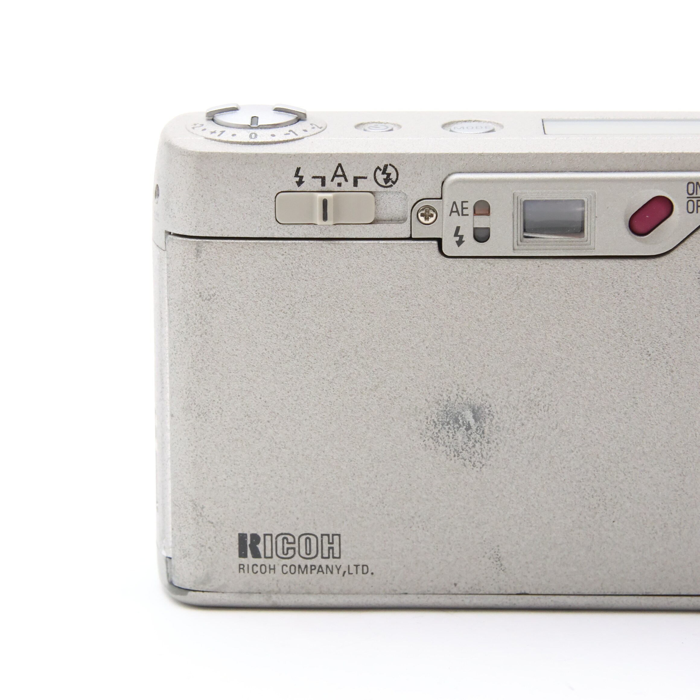 中古)RICOH (リコー) GR1V デート シルバー（商品ID：3717030139132 