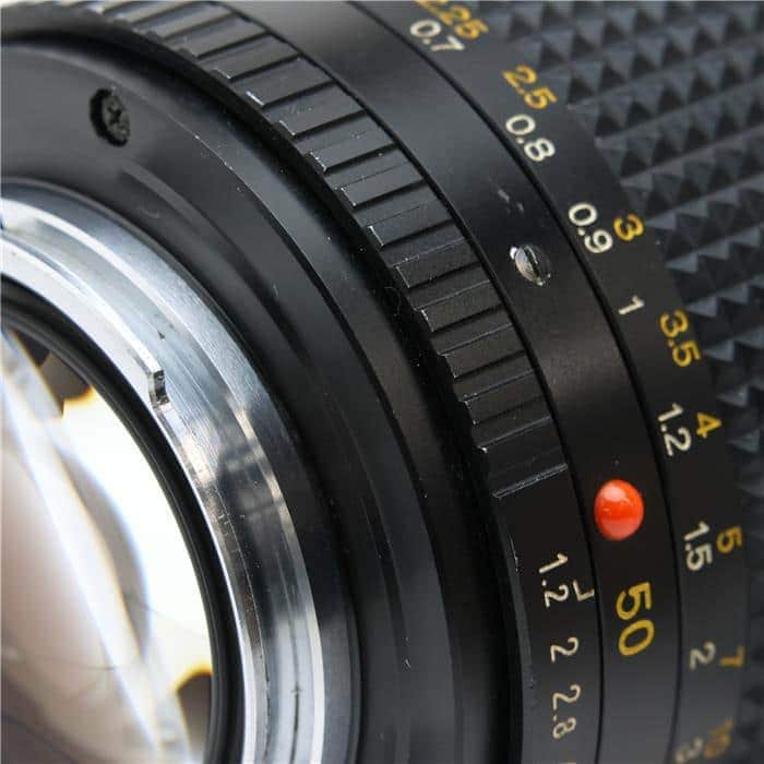 中古)MINOLTA (ミノルタ) New MD 50mm F1.2 ※MD 表記 黄色数字（商品ID