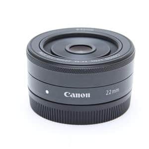 【極美品】 キヤノン Canon EF-M 22mm F2 STM ブラック 販売終了】EF-M22mm F2 STM（グラファイト）:交換レンズ 通販