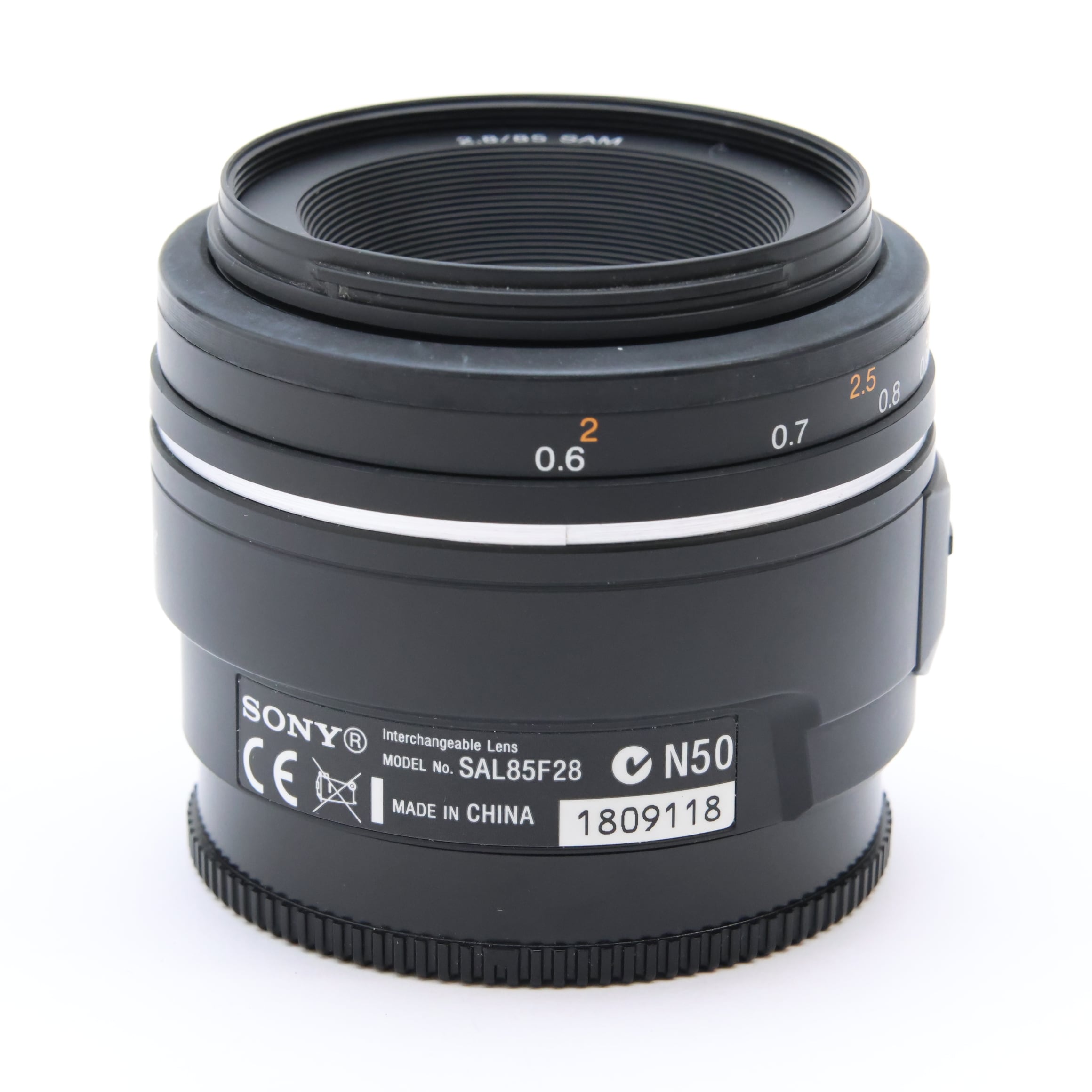 中古)SONY (ソニー) 85mm F2.8 SAM SAL85F28 (ソニーA用)（商品ID