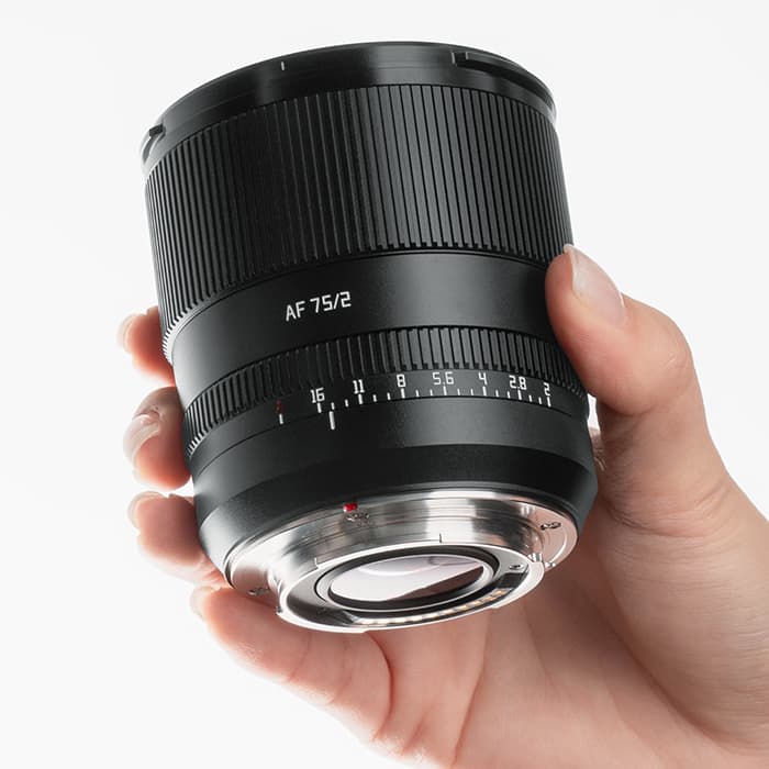銘匠光学 TTARTISAN AF 75mm F2 Eマウント 銘匠光学 TTArtisan AF 75mm f/2「E/Z/L/Xマウント」単焦点レンズ