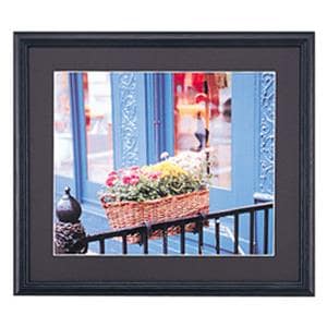 FUJICOLOR (フジカラー) 木製額縁 YM-3 キャビネ/2L ブラック メイン