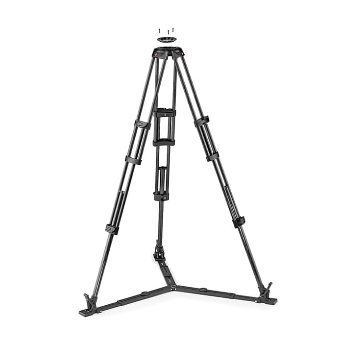 新品)Manfrotto (マンフロット) 504Xビデオ雲台+カーボンツイン三脚GS