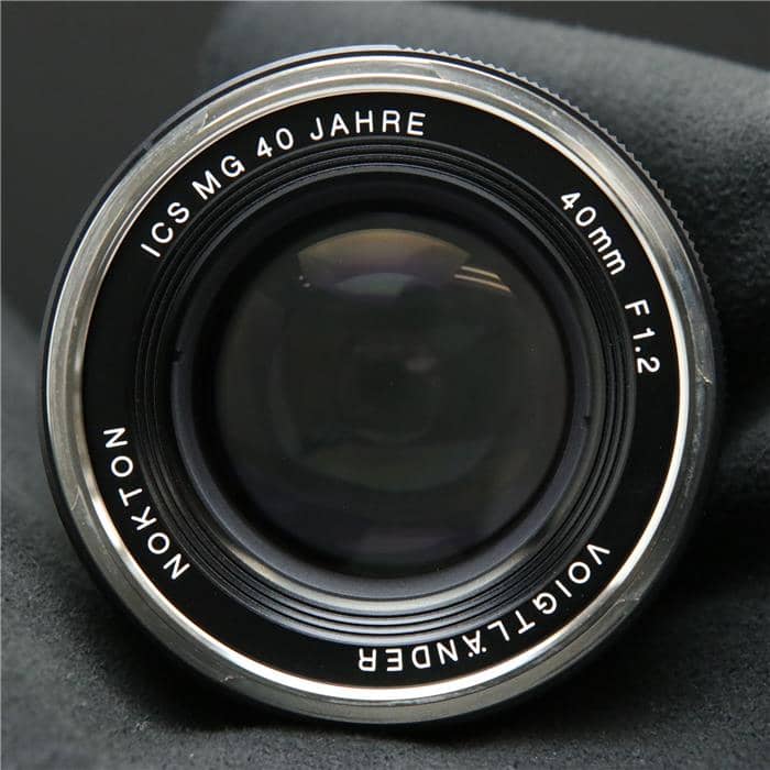 NOKTON 40mm F1.2 Aspherical VM ICS×MG 第40回記念モデル