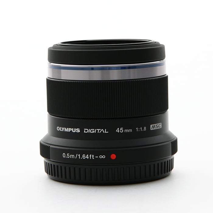 新品)OLYMPUS (オリンパス) M.ZUIKO DIGITAL 45mm F1.8 ブラック（商品