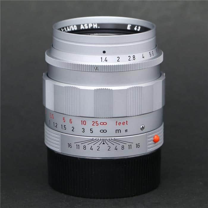 LEICA - 【中古】(ライカ) Leica ズミルックス M 1.4/50 ASPH.S(6bit) ライカ ズミルックスM f1.4/50mm ASPH. シルバー / ライカ