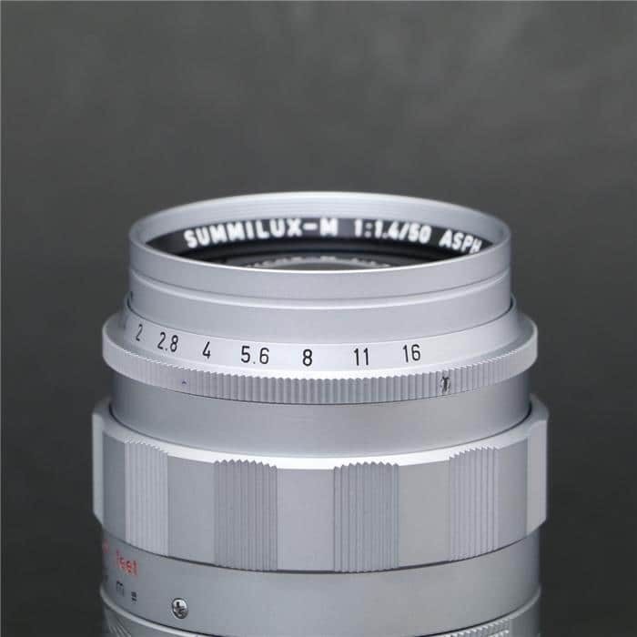 中古)Leica (ライカ) ズミルックス M50mm F1.4 ASPH LHSA シルバー