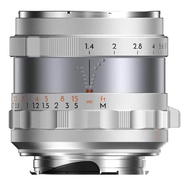 新品)Thypoch（タイポッシュ） Simera 50mm F1.4 (ライカM用) シルバー