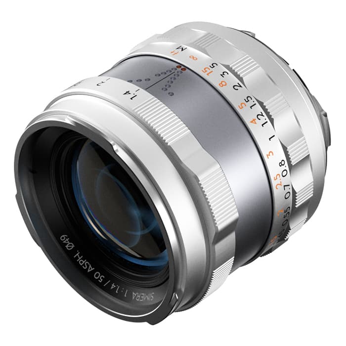 新品)Thypoch（タイポッシュ） Simera 50mm F1.4 (ライカM用) シルバー