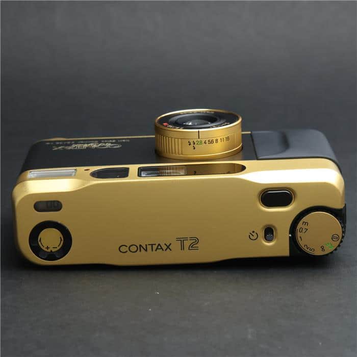 中古)CONTAX (コンタックス) T2 (60th) ゴールド（商品ID